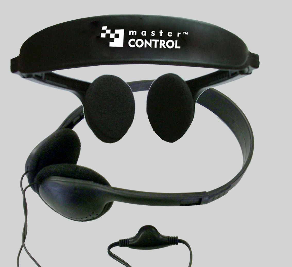 Headphones With Comfort Head Band And Volume Control 2