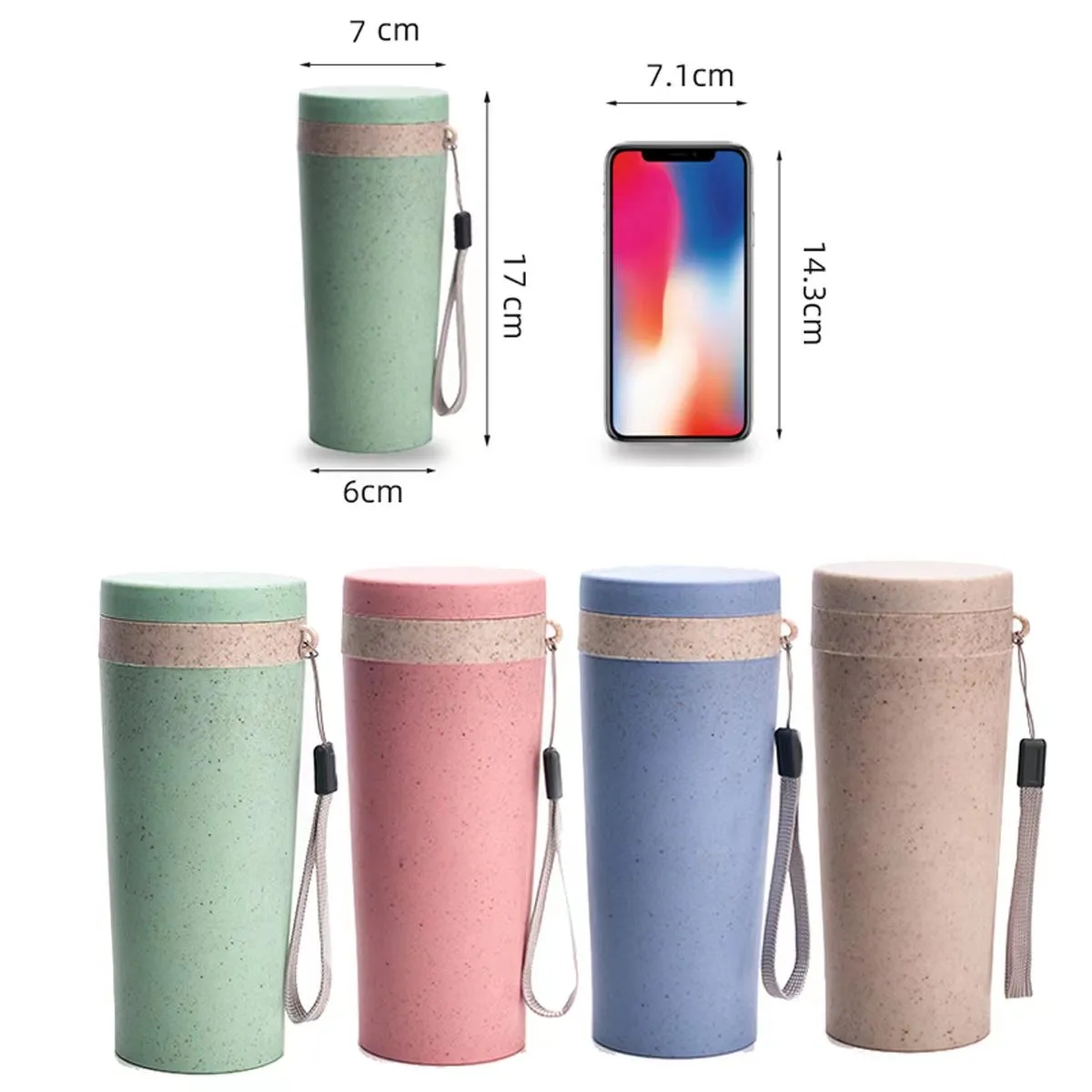 Wheat Straw Water Bottle 3
