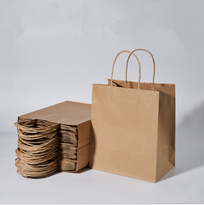Kraft Paper Brown Eco Shopping Bag 2