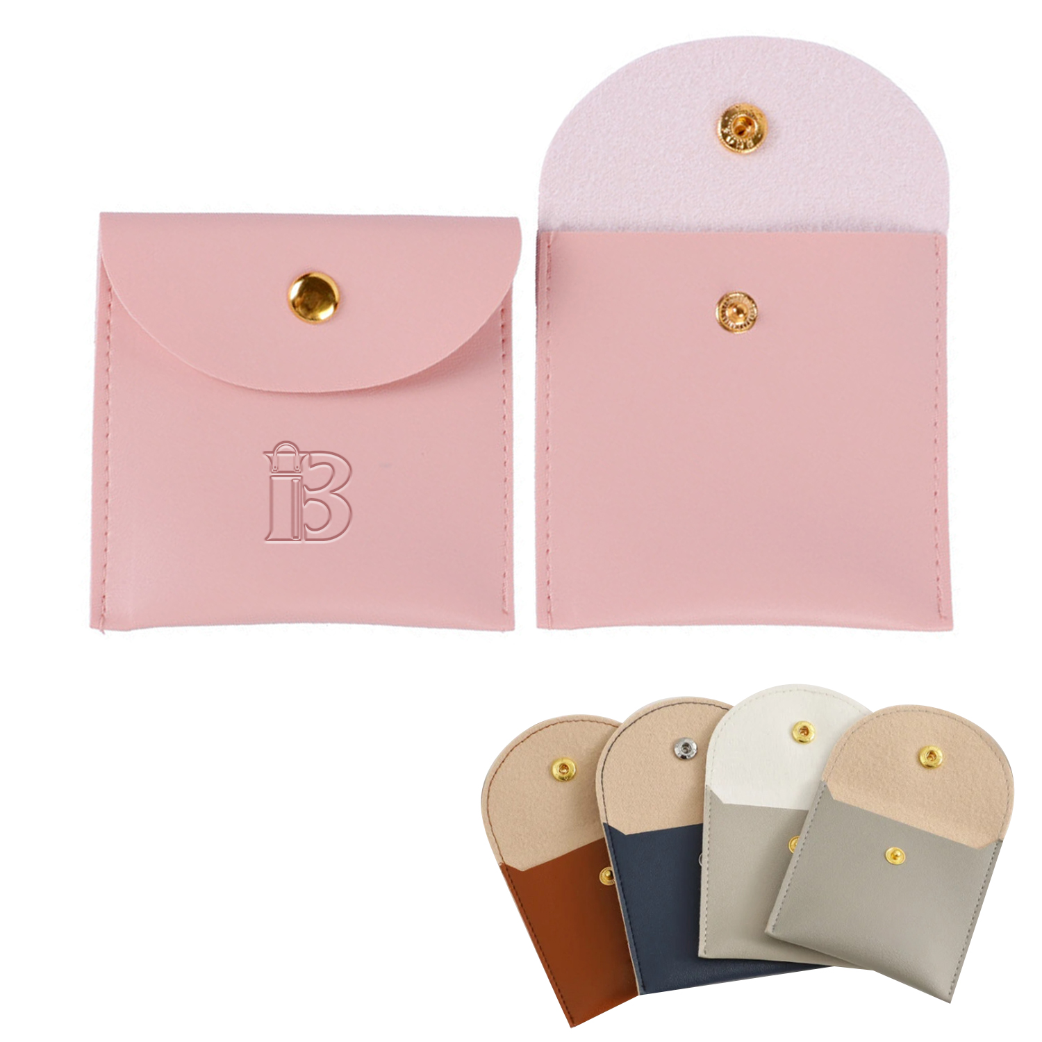 Pu Leather Gift Jewelry Bag 2