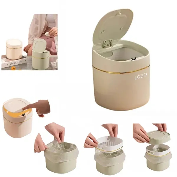 Mini Desktop Waste Bin 9