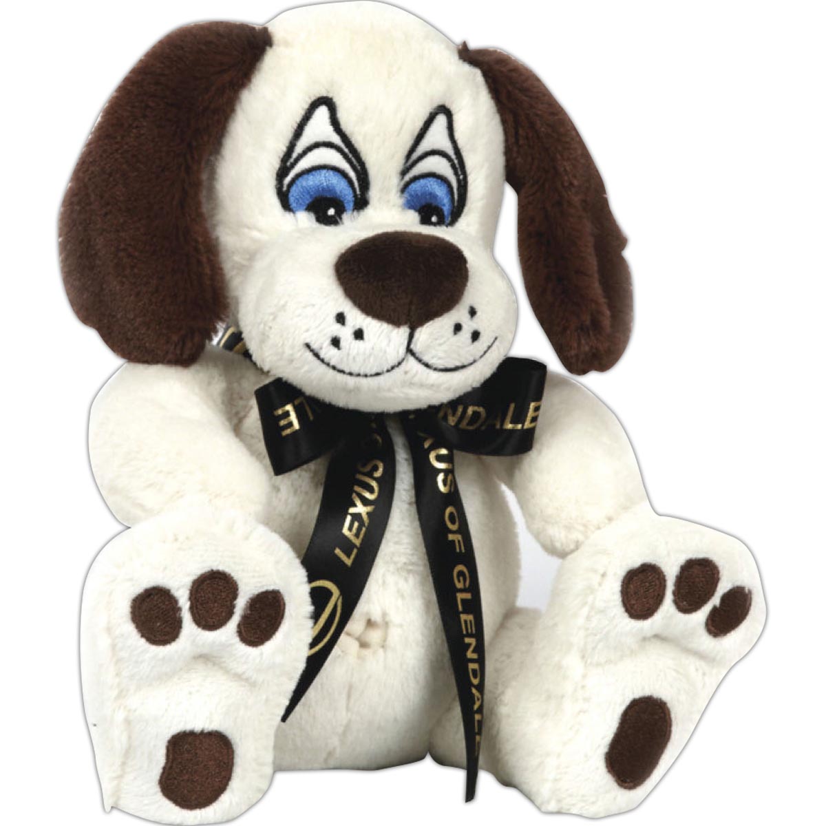 10" Nature Paw Stuffed Animal-Big Paw Puppy Dog 3