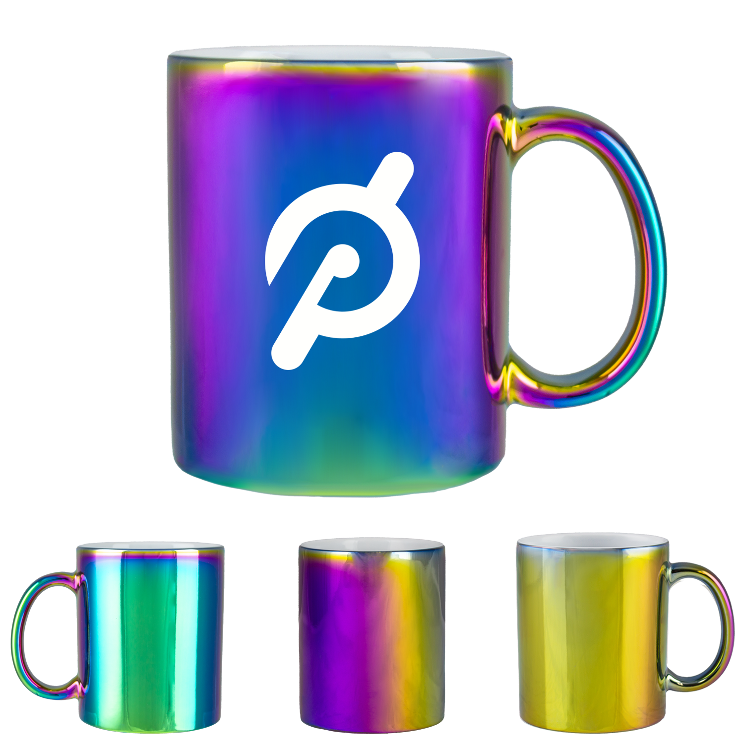 Prism11 Iridescent Mug White Inner 11 oz 1