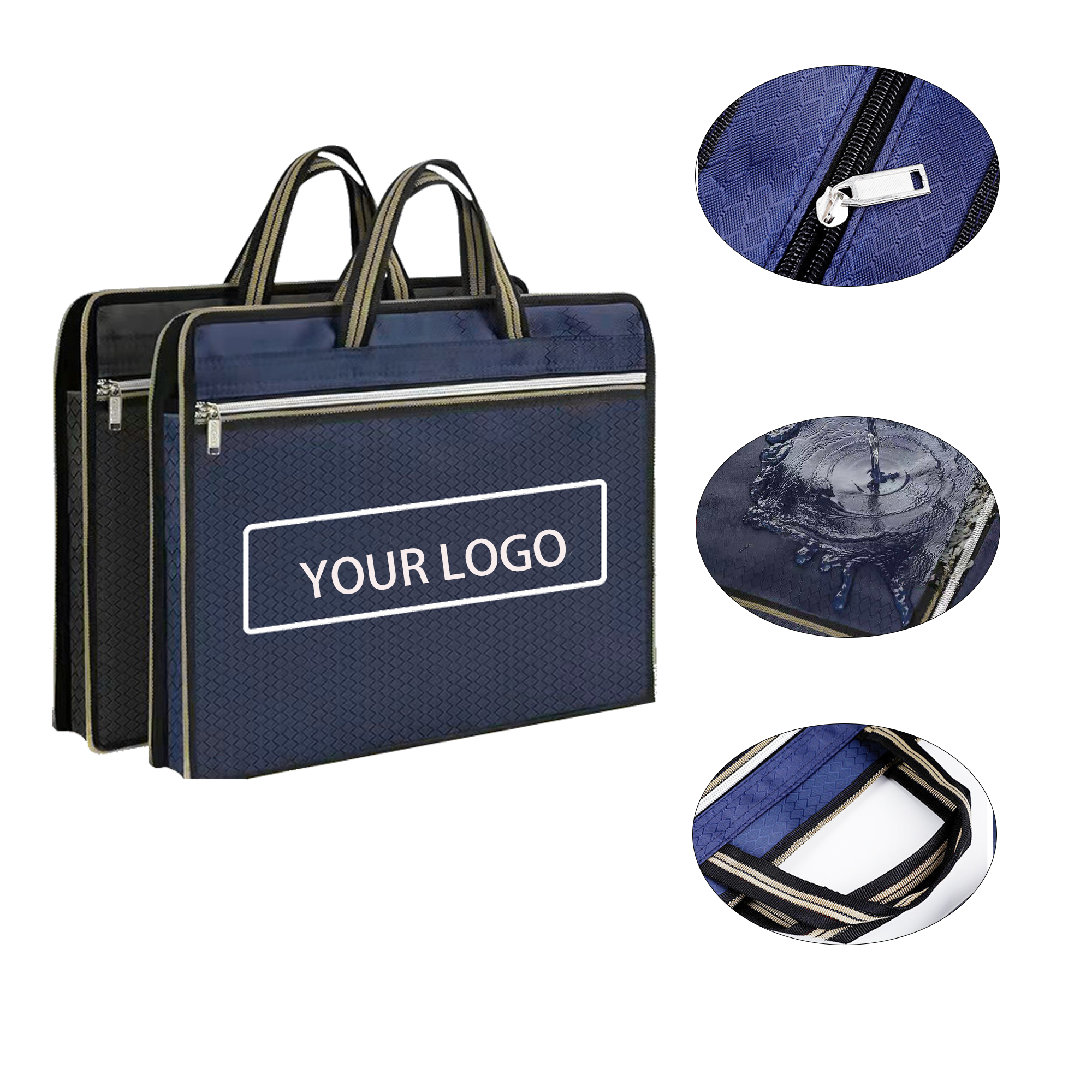MOQ 5 pcs Logo Oxford Work Bag 2