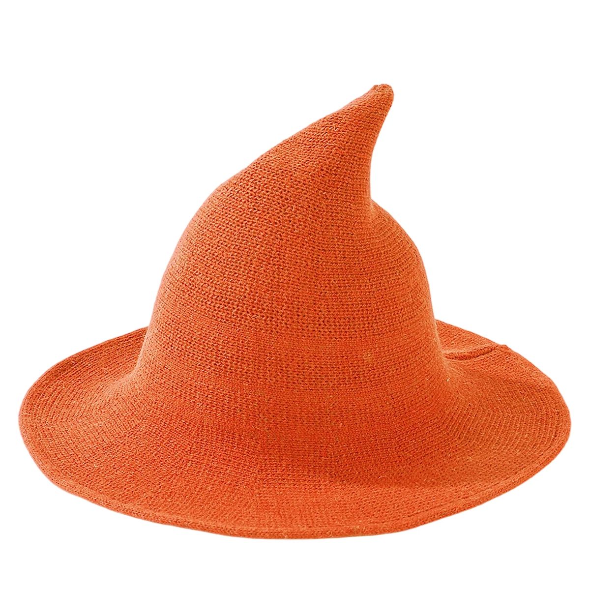 Breathable Knitted Witch Hat for Costumes 2
