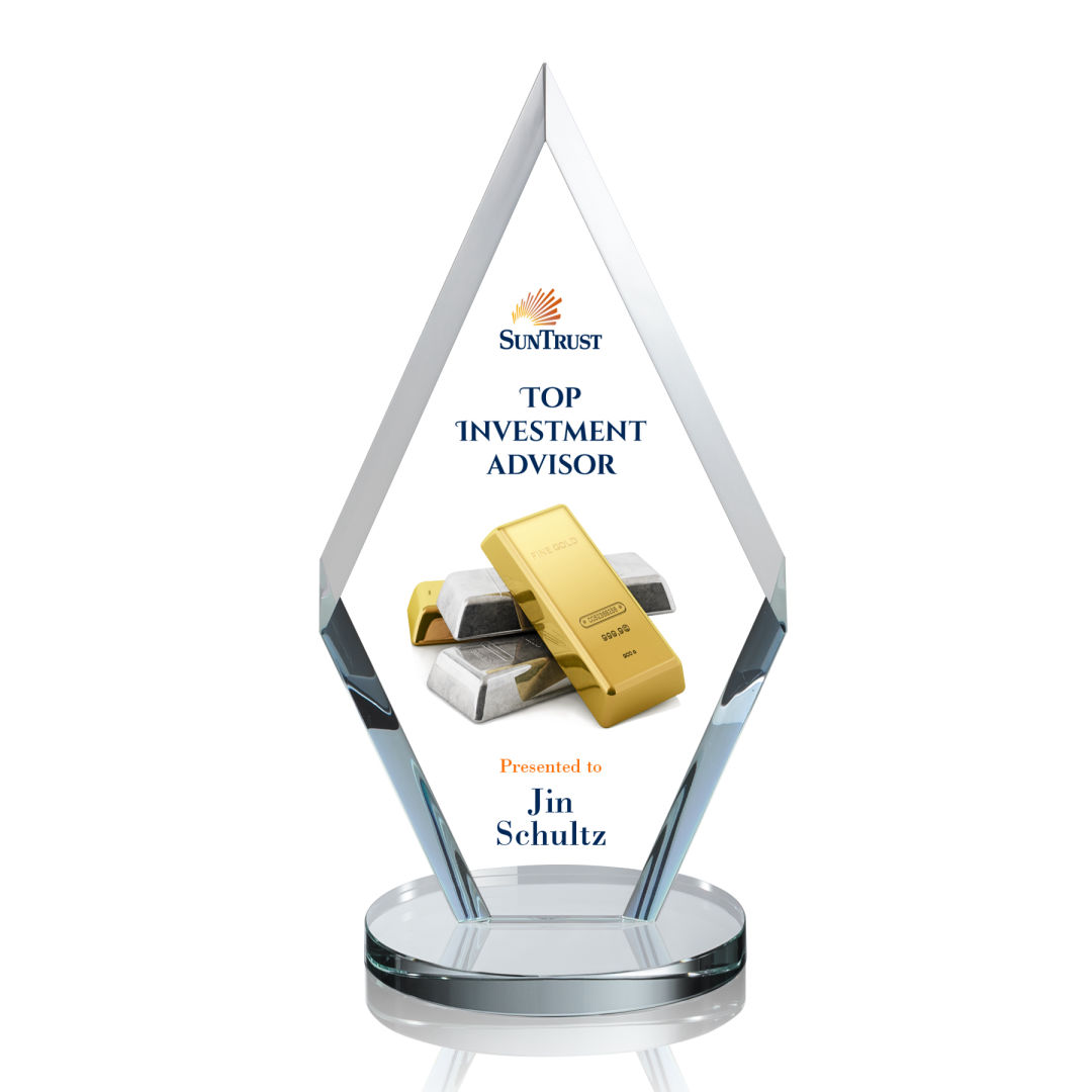 Cancun VividPrint™ Award - Clear 10