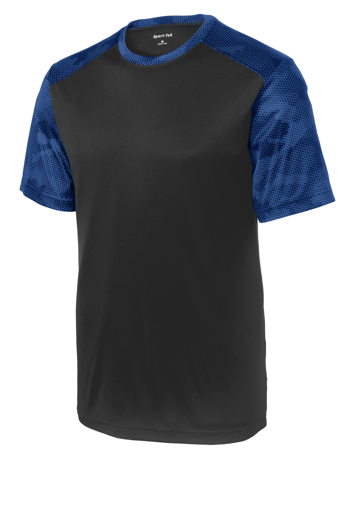 Sport-Tek CamoHex Colorblock Tee. ST371 43