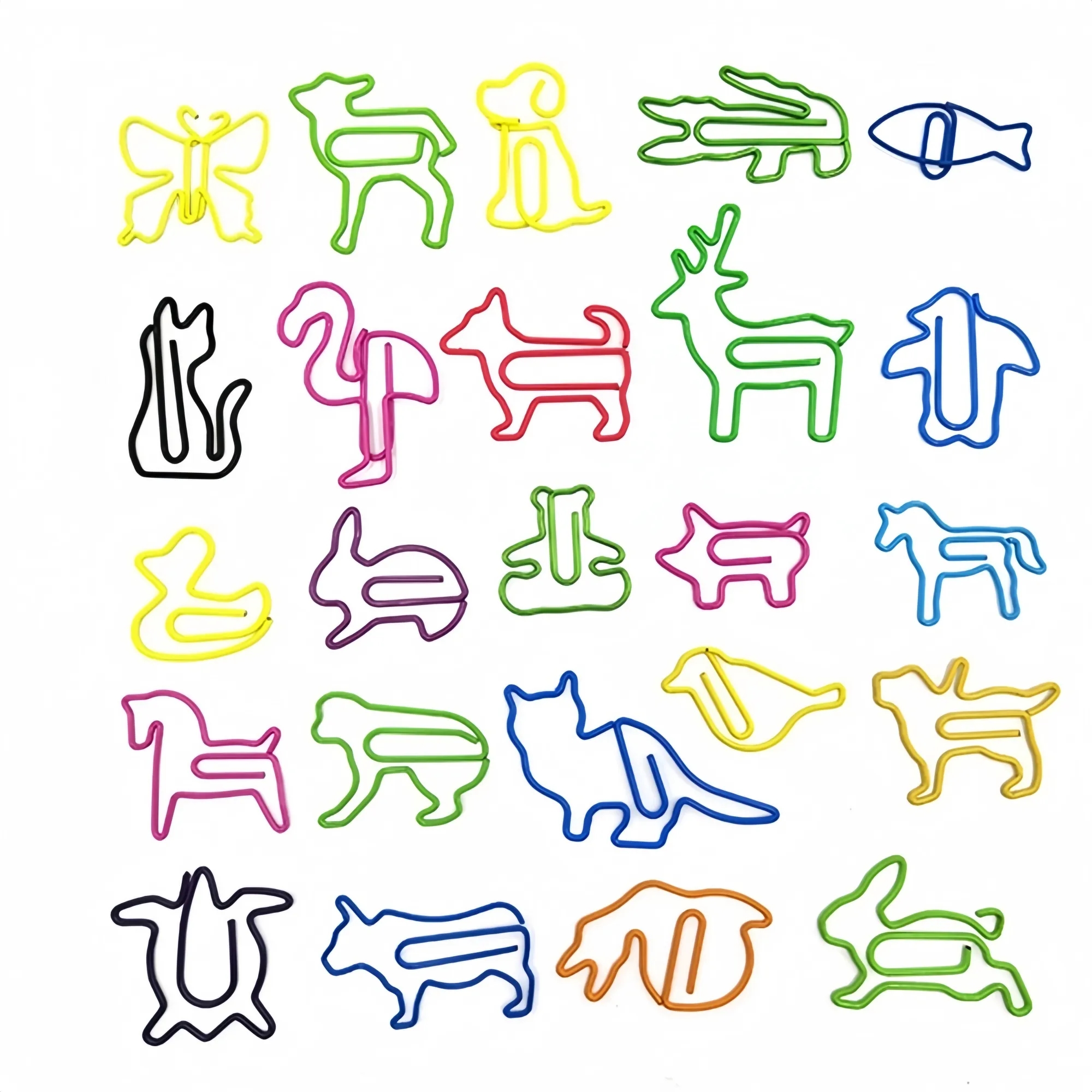 MOQ50 Creative Shape Paper Clips 4