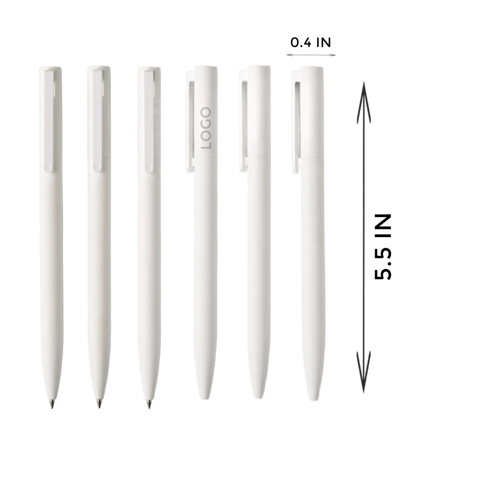 Pure White Click Pen 2