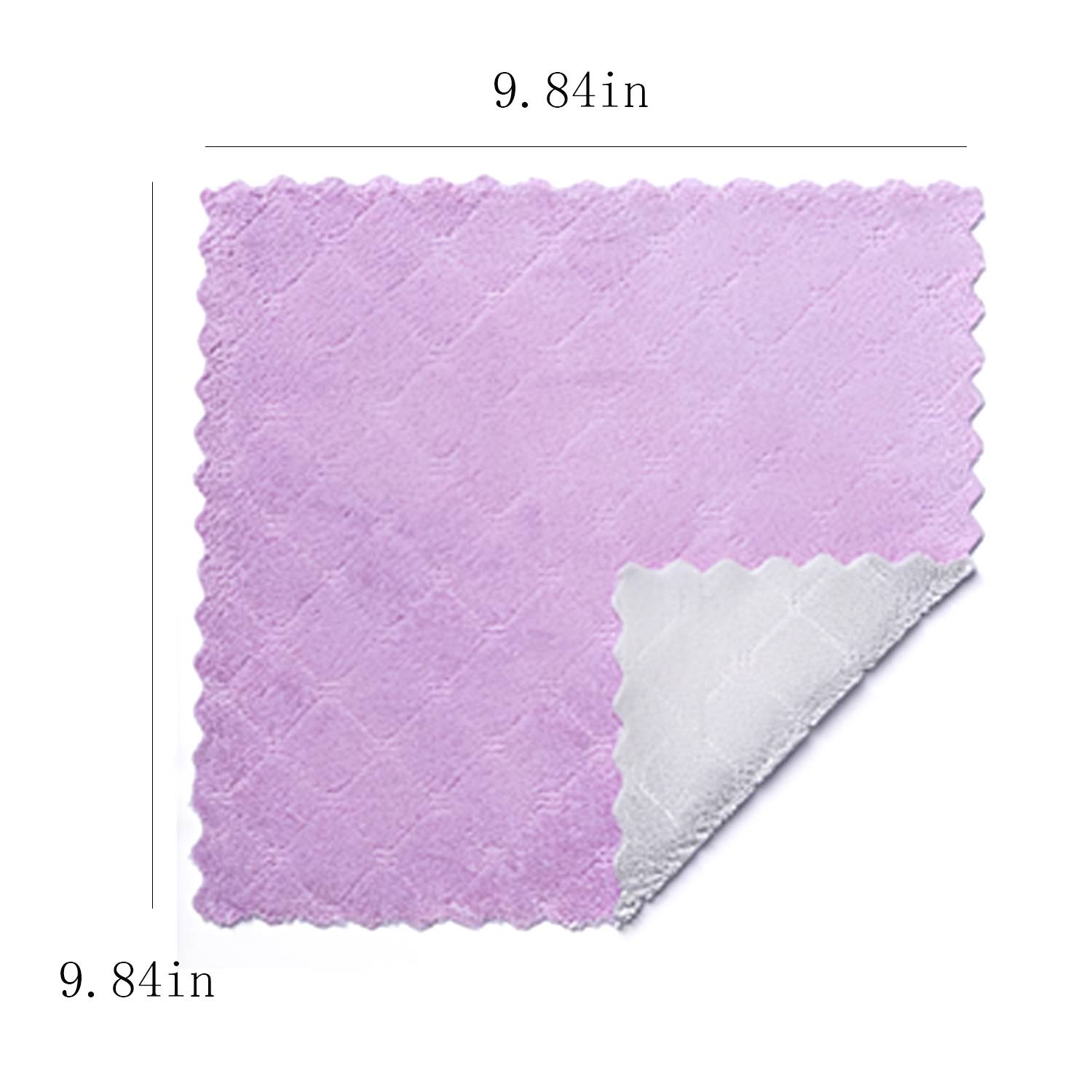 Thick Coral Fleece Cleaning Cloths 6