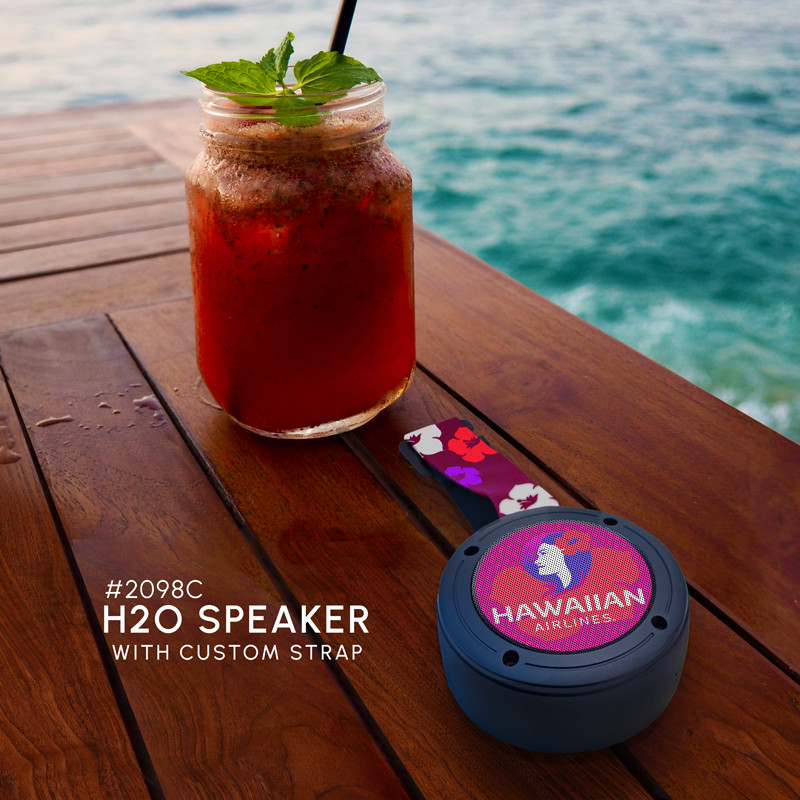 H2O Speaker with Custom Strap 9