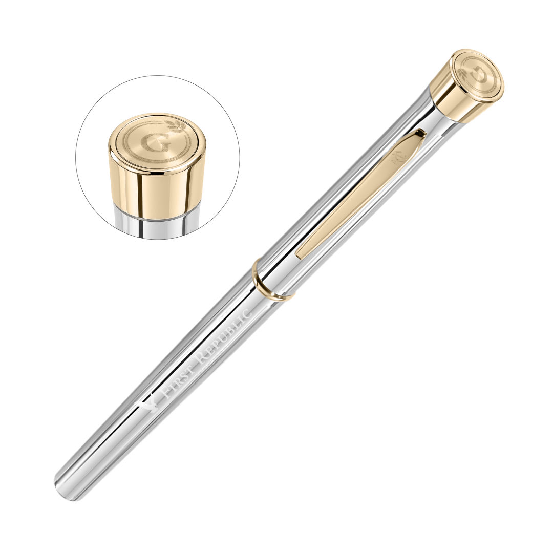 Garland® Signature Emblem Rollerball Pen - Chrome 6