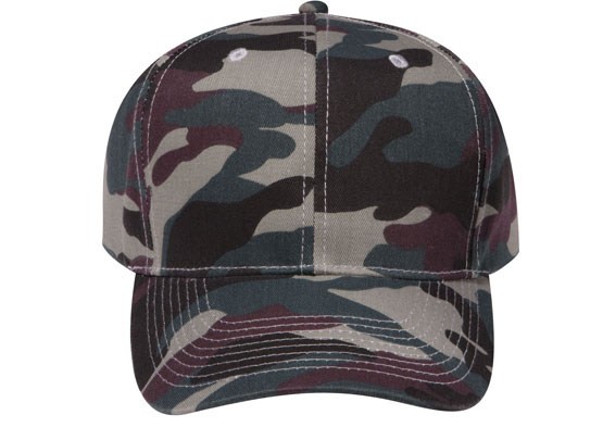OTTO CAP Camouflage 6 Panel Mid Profile Baseball Cap 32