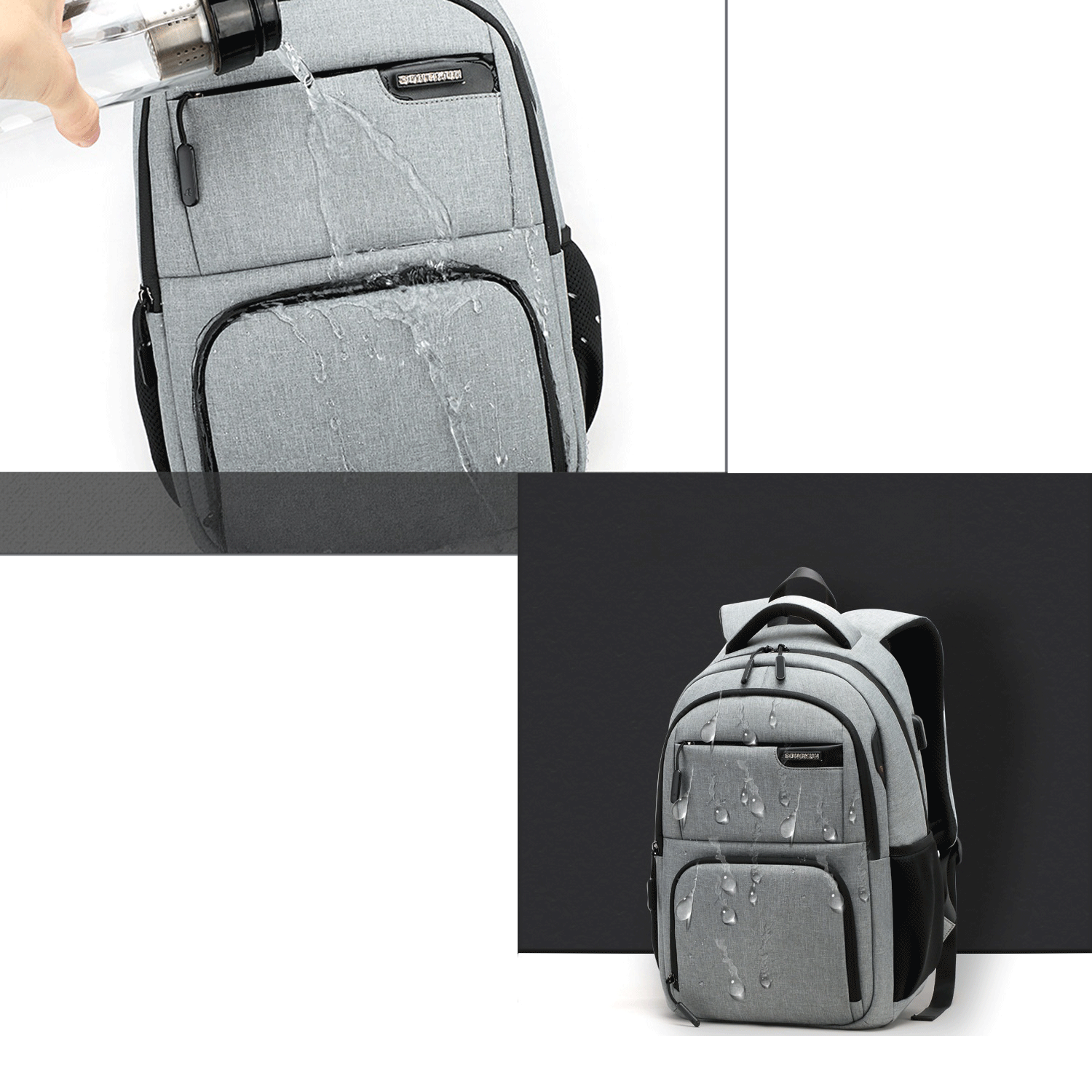 15.6inch Oxford Cloth Shoulder Bag Computer Backpack 13