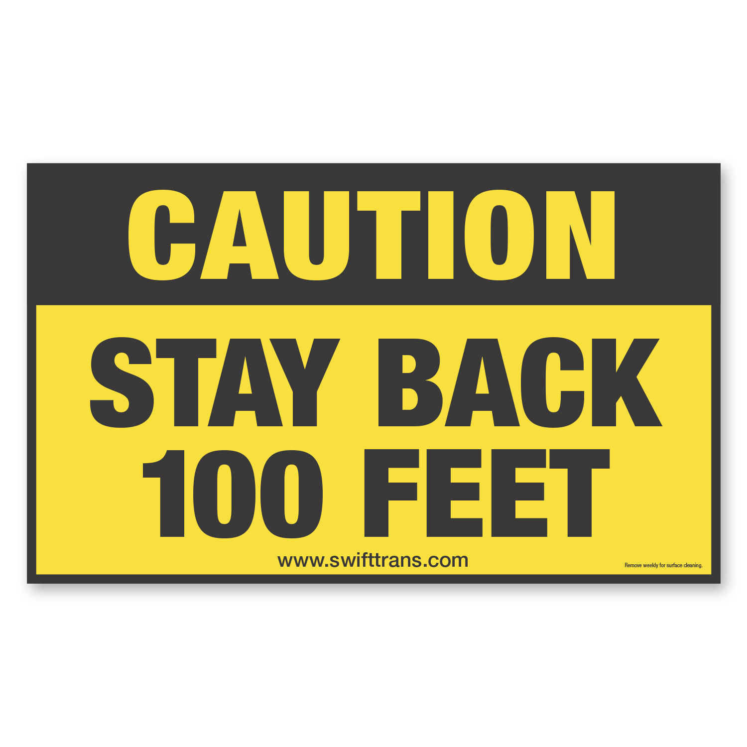 Car Sign Small Rectangle Magnet 3