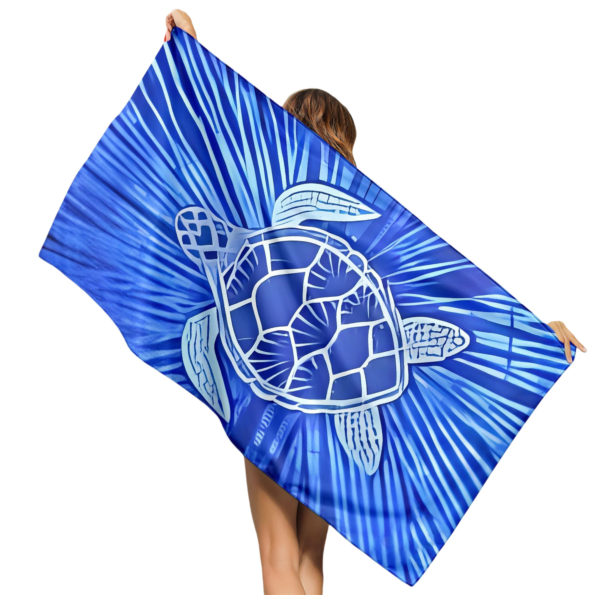 Premium Microfiber, 30 x 60, Mid-Weight, Color Beach Towel 20