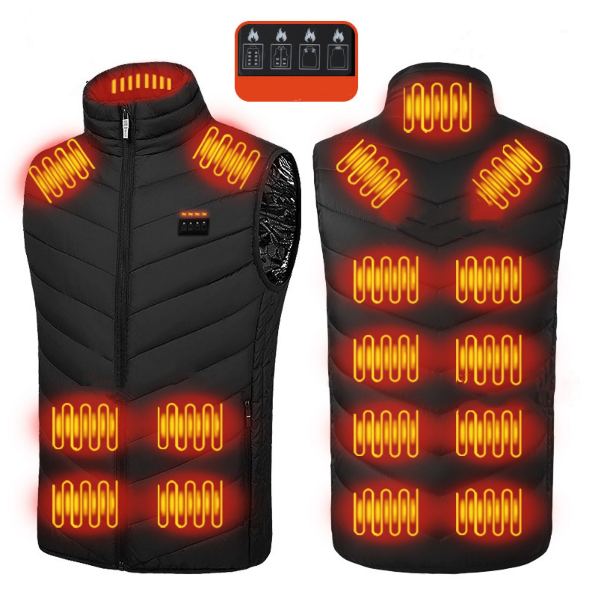Down Heated Jacket 17 Areas 2
