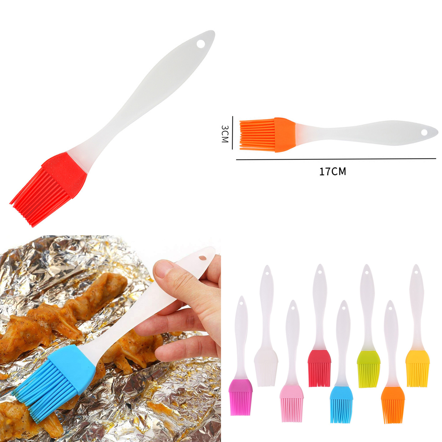 Silicone Basting Pastry Brush 1