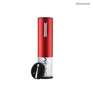 4 In 1 Black Plastic Automatic Electric Wine Opener With Foil Cutter 12