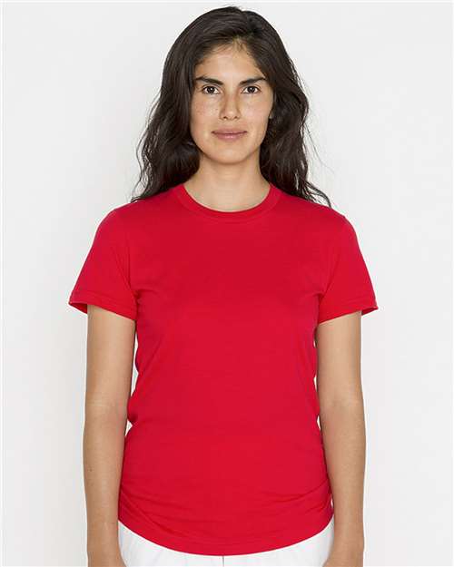 Women's USA-Made Fine Jersey T-Shirt - 21002 12