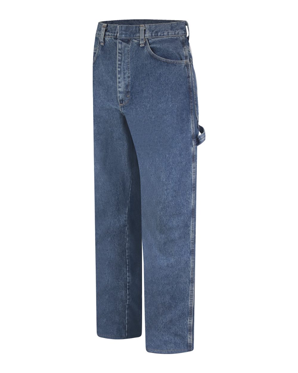 Men's Flame Resistant Pre-Washed Denim Dungaree - PEJ8 4