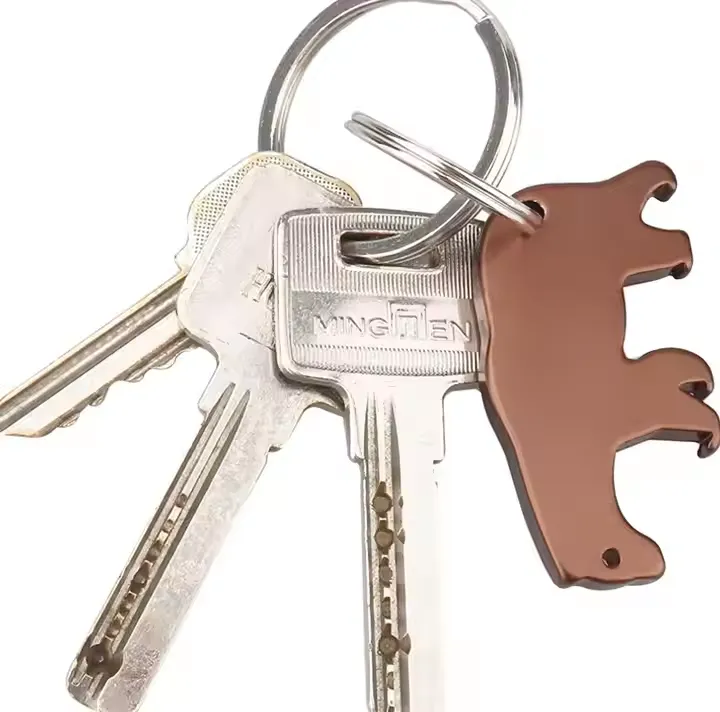 Bear Shape Bottle Opener w/Key Chain 4