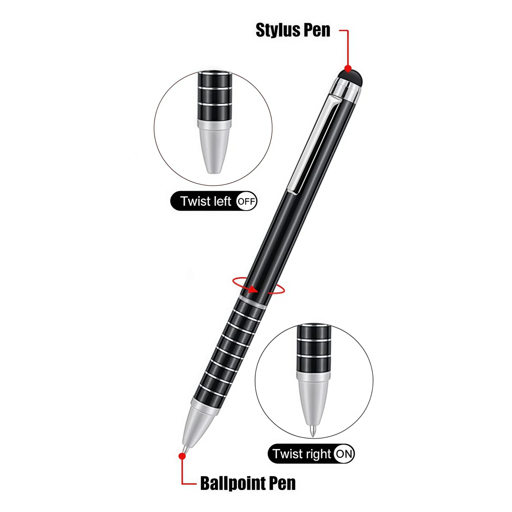 Mini Pocket Notepad Holder Set with Pen 8