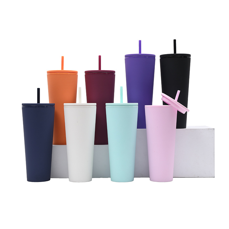 26oz Double layer Straw Tumbler 4