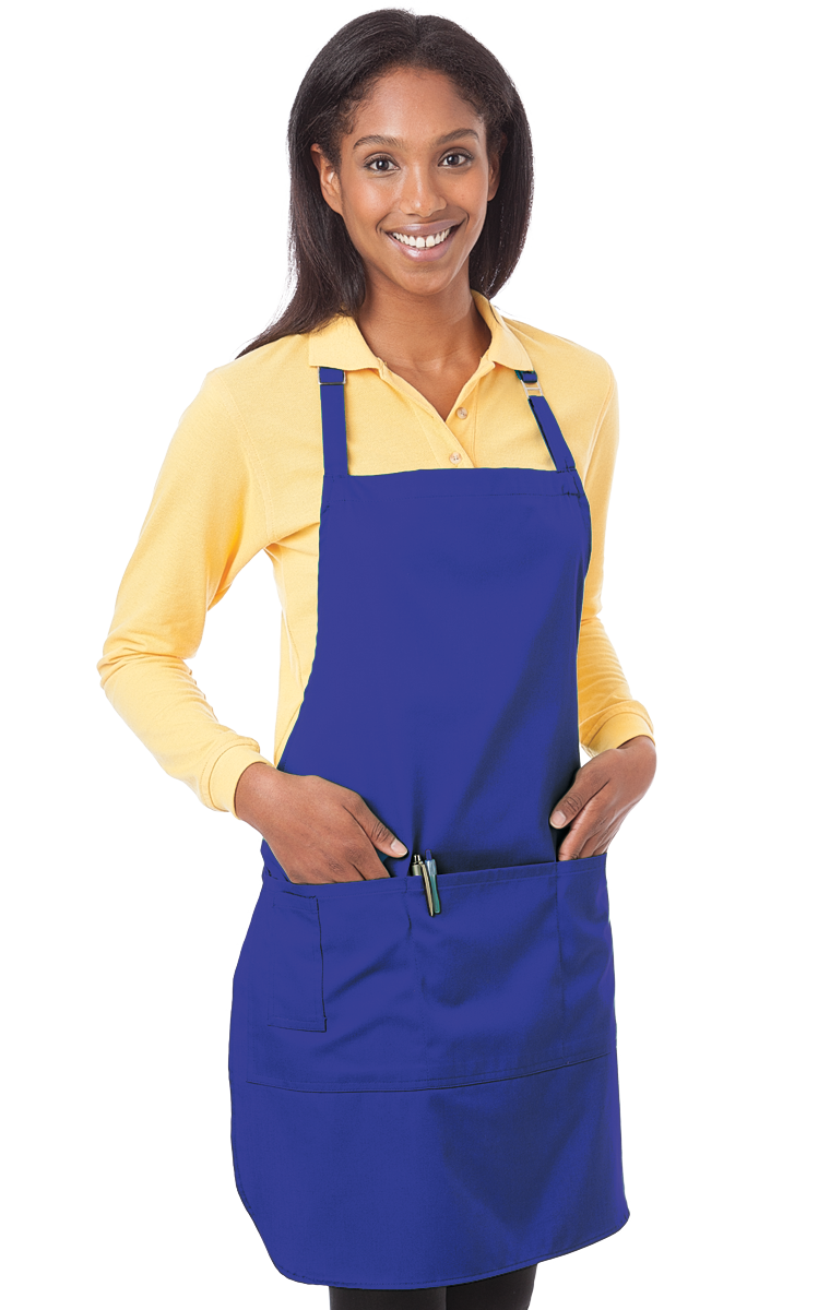 Scotchgard Treated Twill Bib Apron 35
