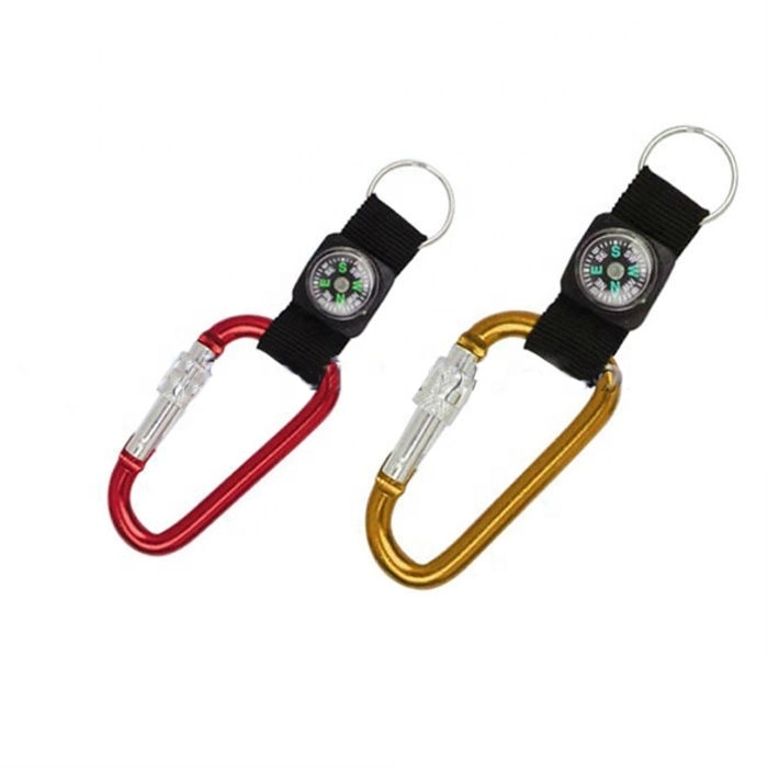 Combo Carabiner Compass Keychain 3