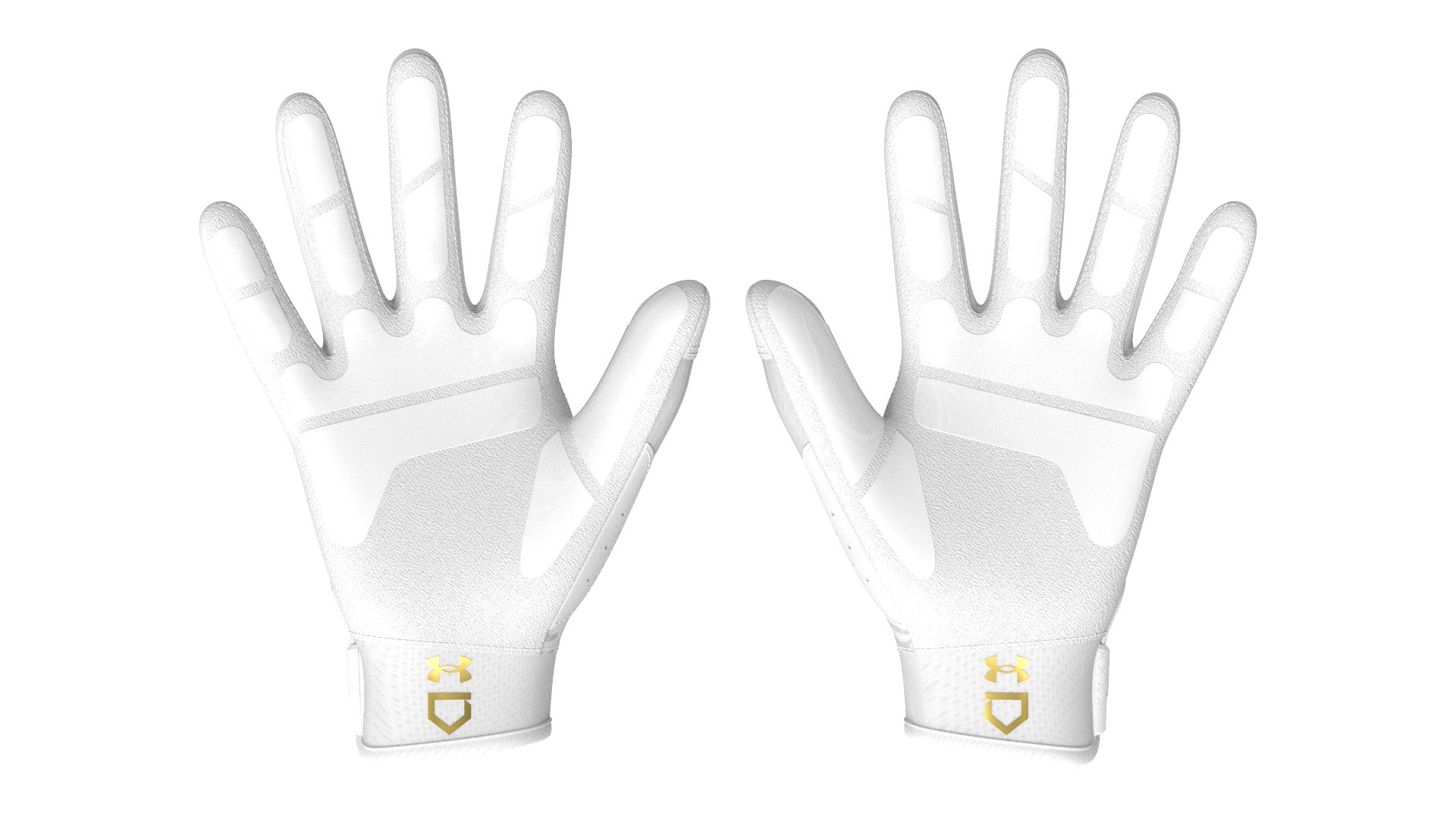UA Glyde Pro Women's Batting Gloves 5