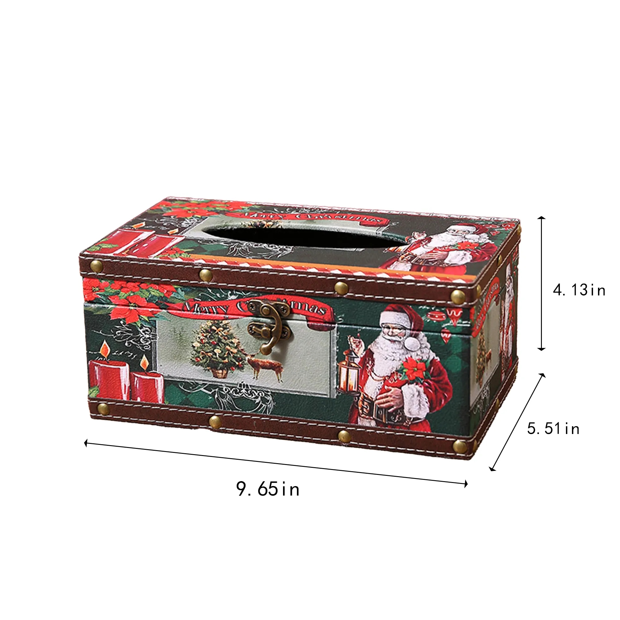 Tissue box Christmas cardboard 5