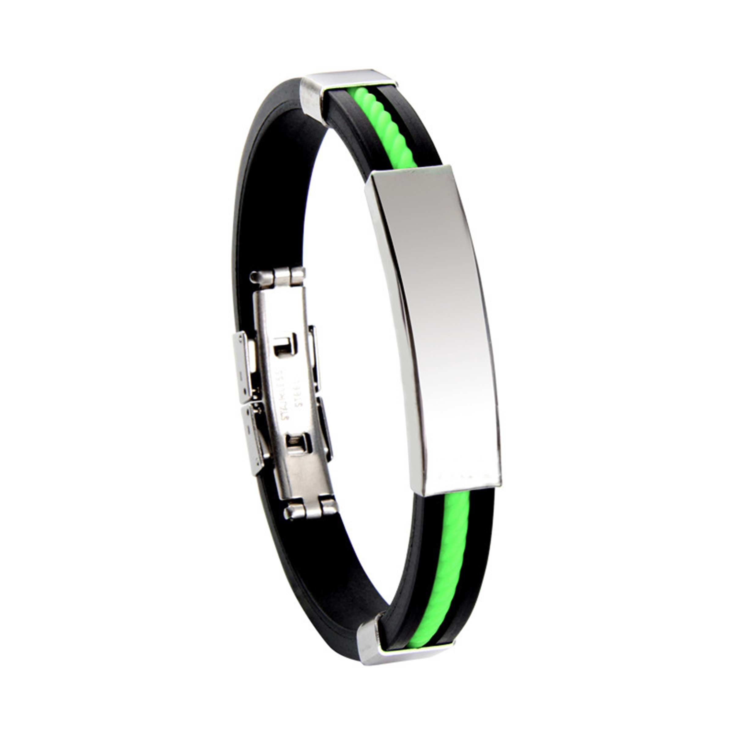 Stainless Steel Multi-Color Wristband 9