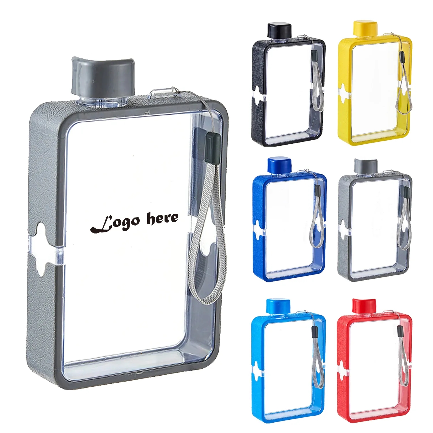 13Oz Flat Travel Flask 6