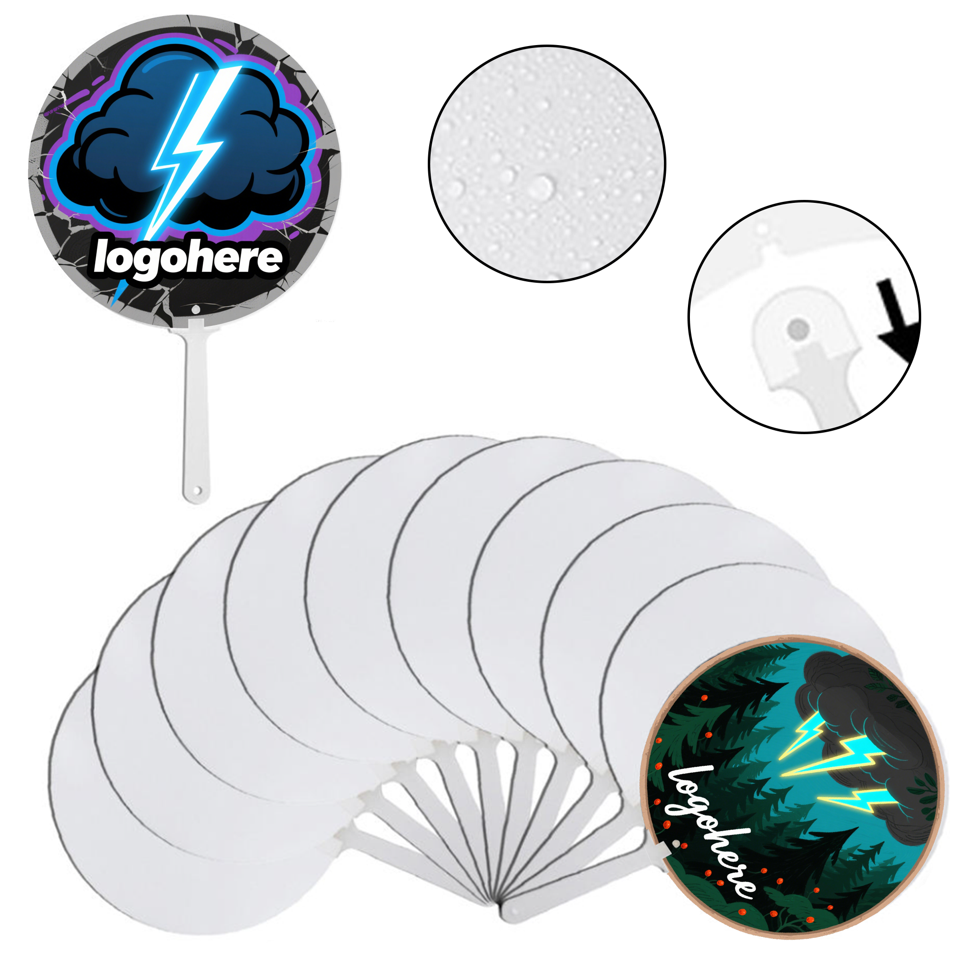 Lightweight PET Cooling Fan 2