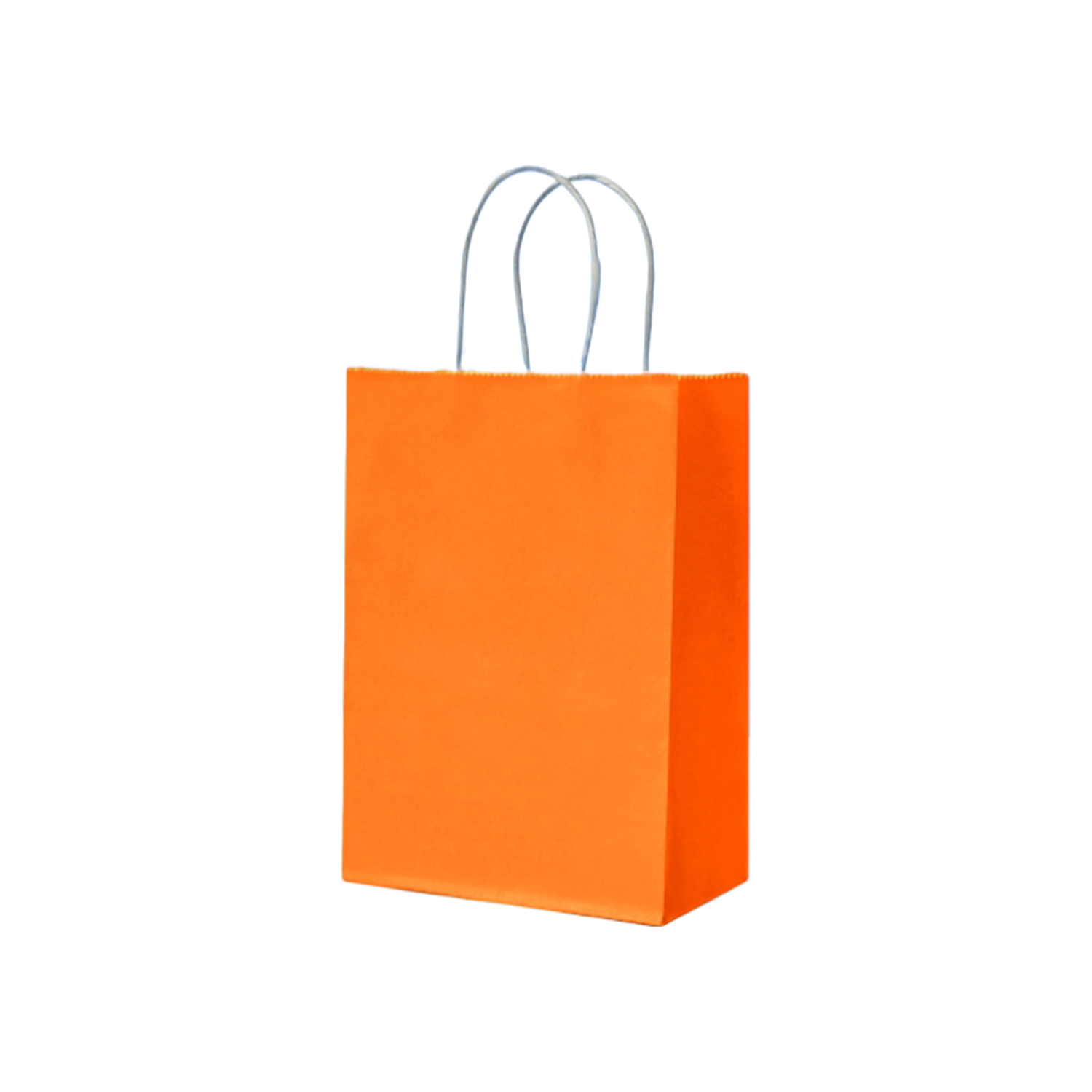 Reusable hand-held kraft paper bag 6