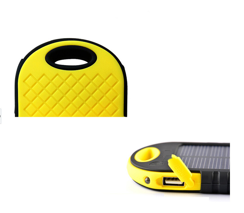 Portable Plastic Solar Power Bank 4