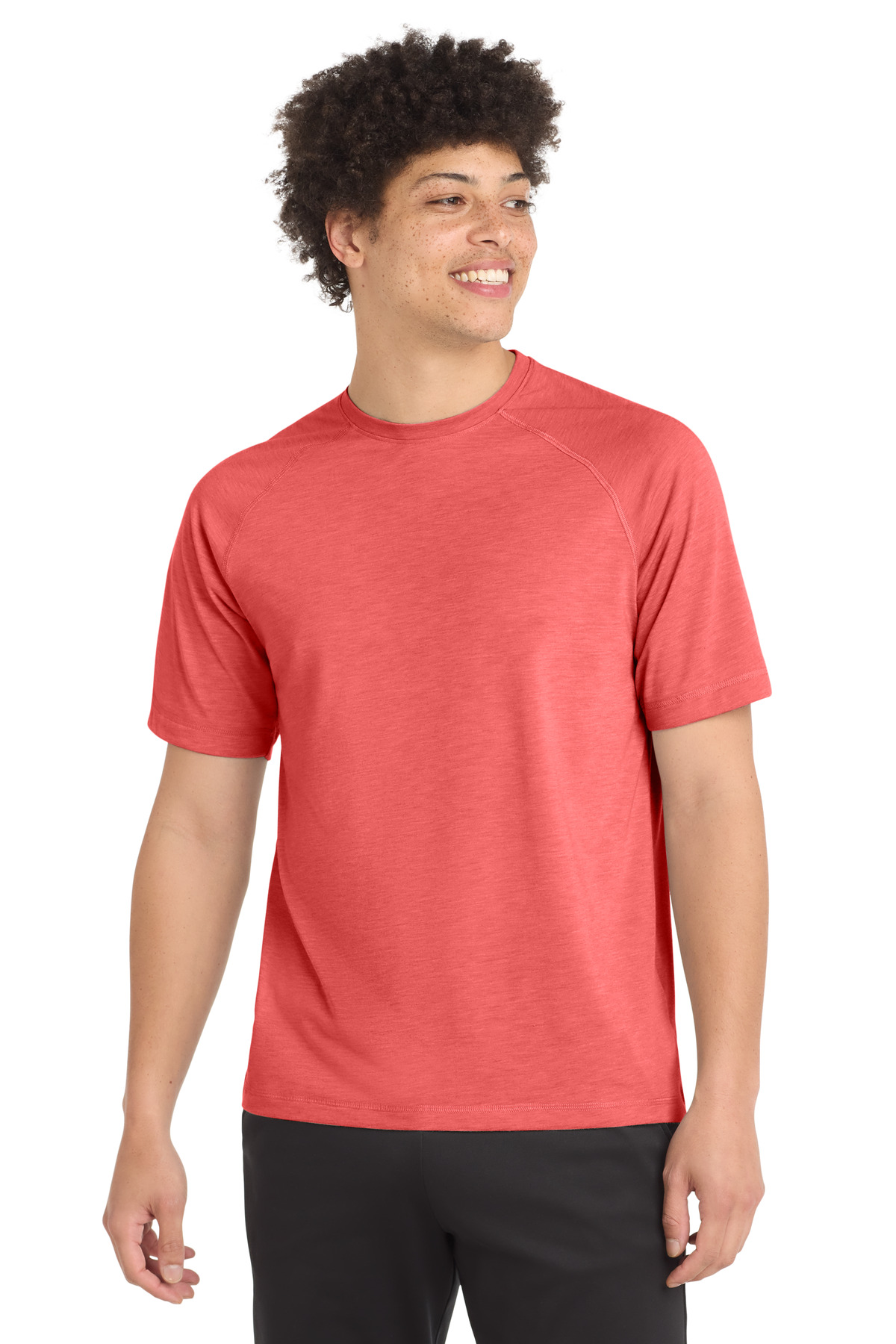 Sport-Tek PosiCharge Tri-Blend Wicking Raglan Tee. ST400 102