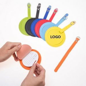 Round Double-Sided Luggage Tag 1