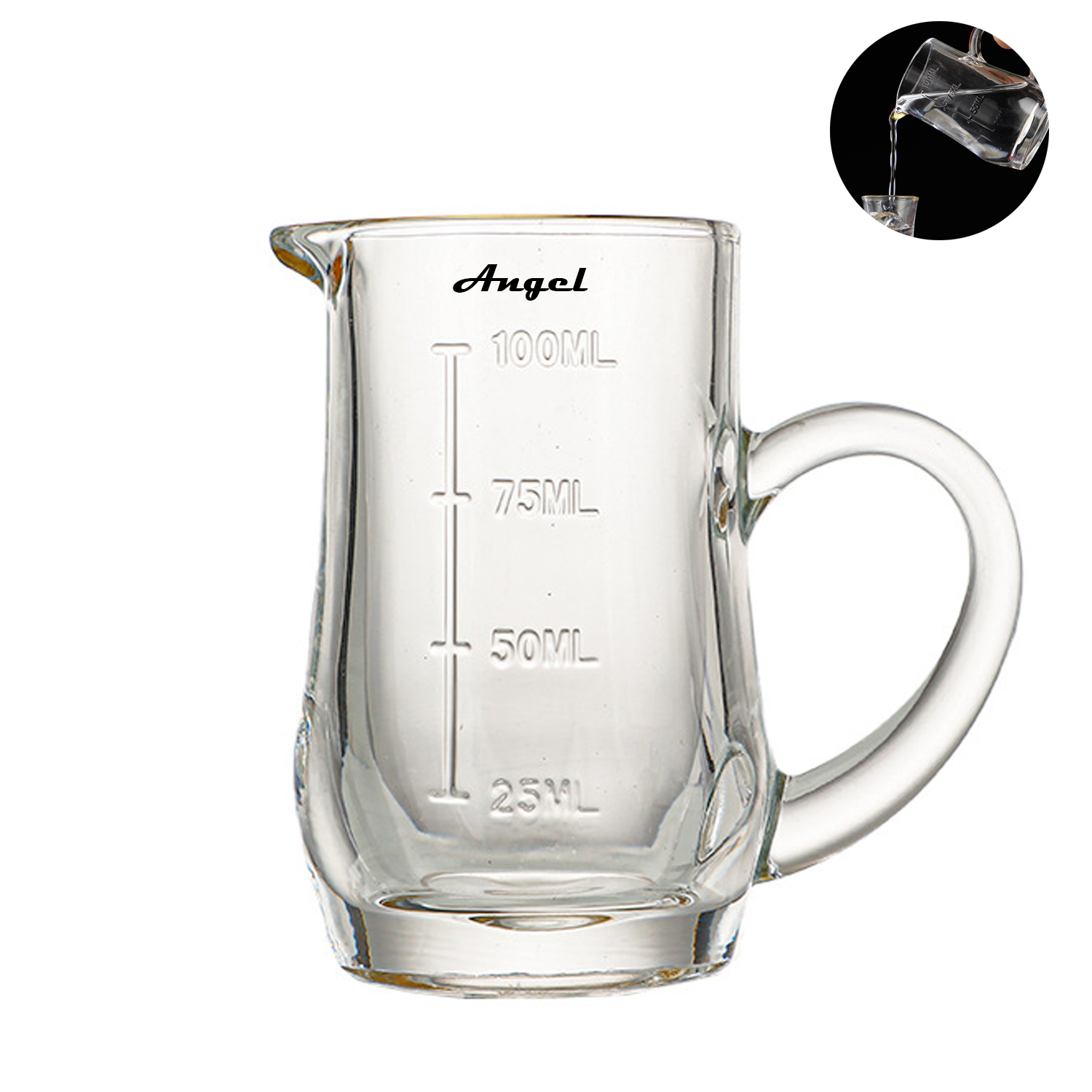 3.5Oz Mini Glass Pitcher 1