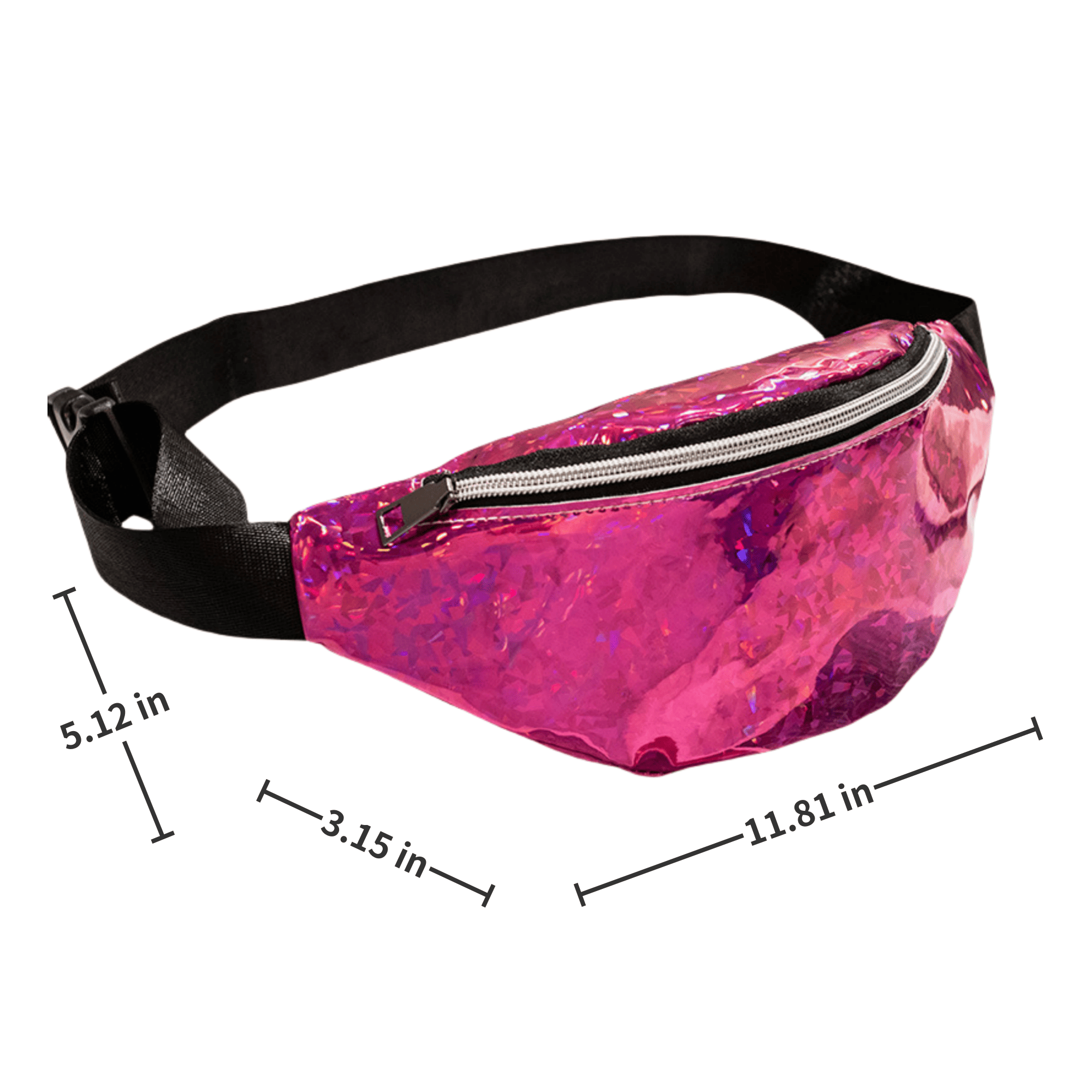PU Leather Holographic Crossbody Bag 4