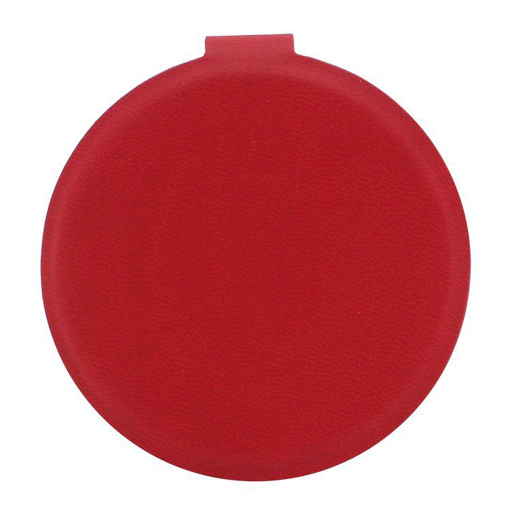 Portable stainless steel round makeup mirror 10