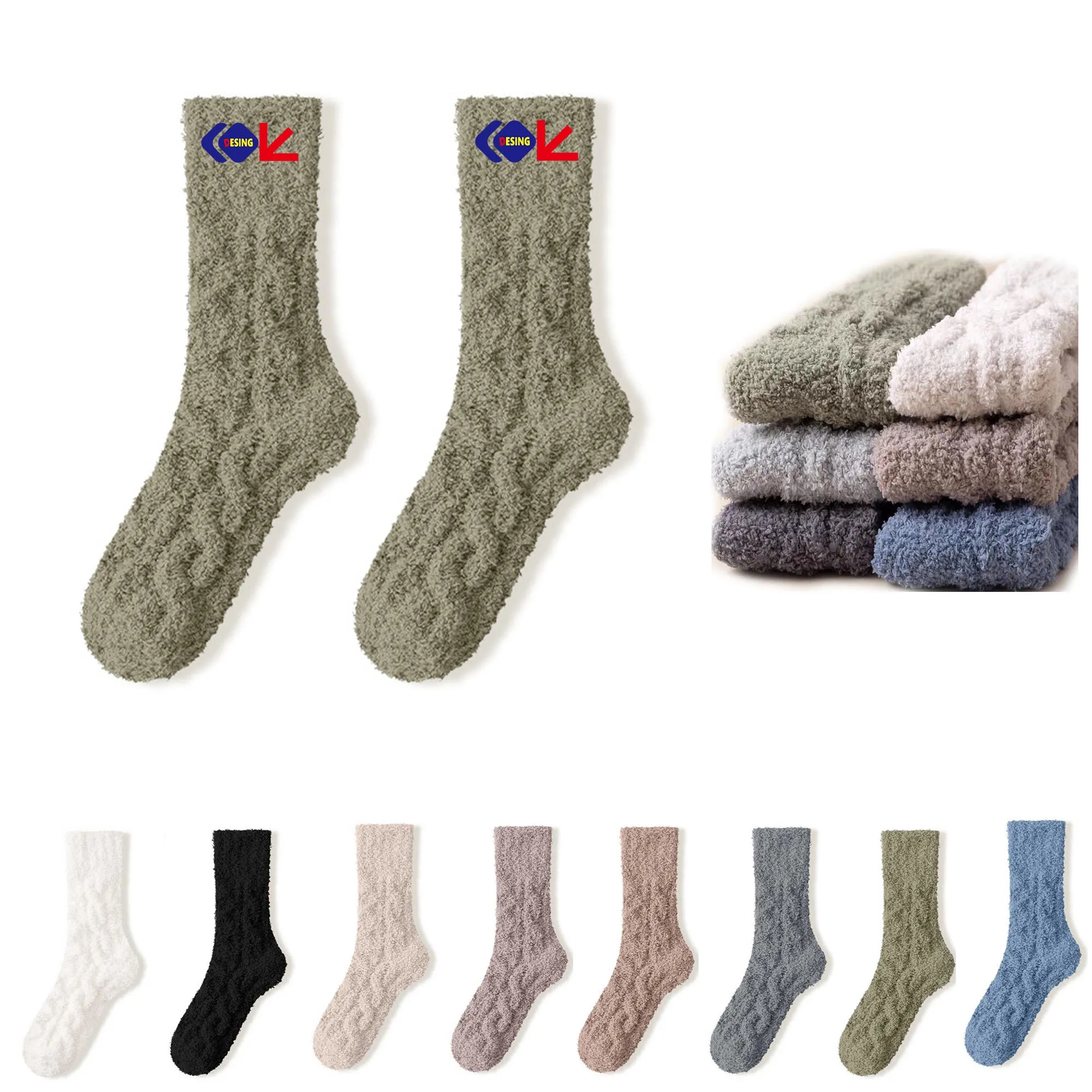 Soft Cozy Fluffy Slipper Sock 4