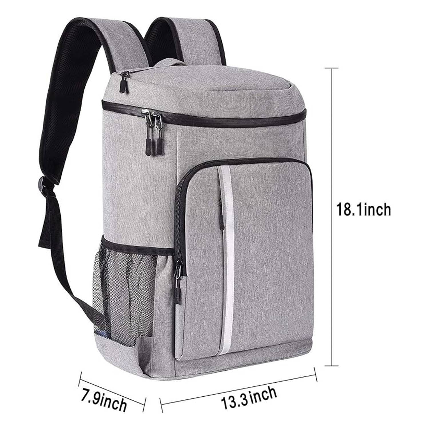 32L Portable Insulated Polyester Cooler Backpack 2