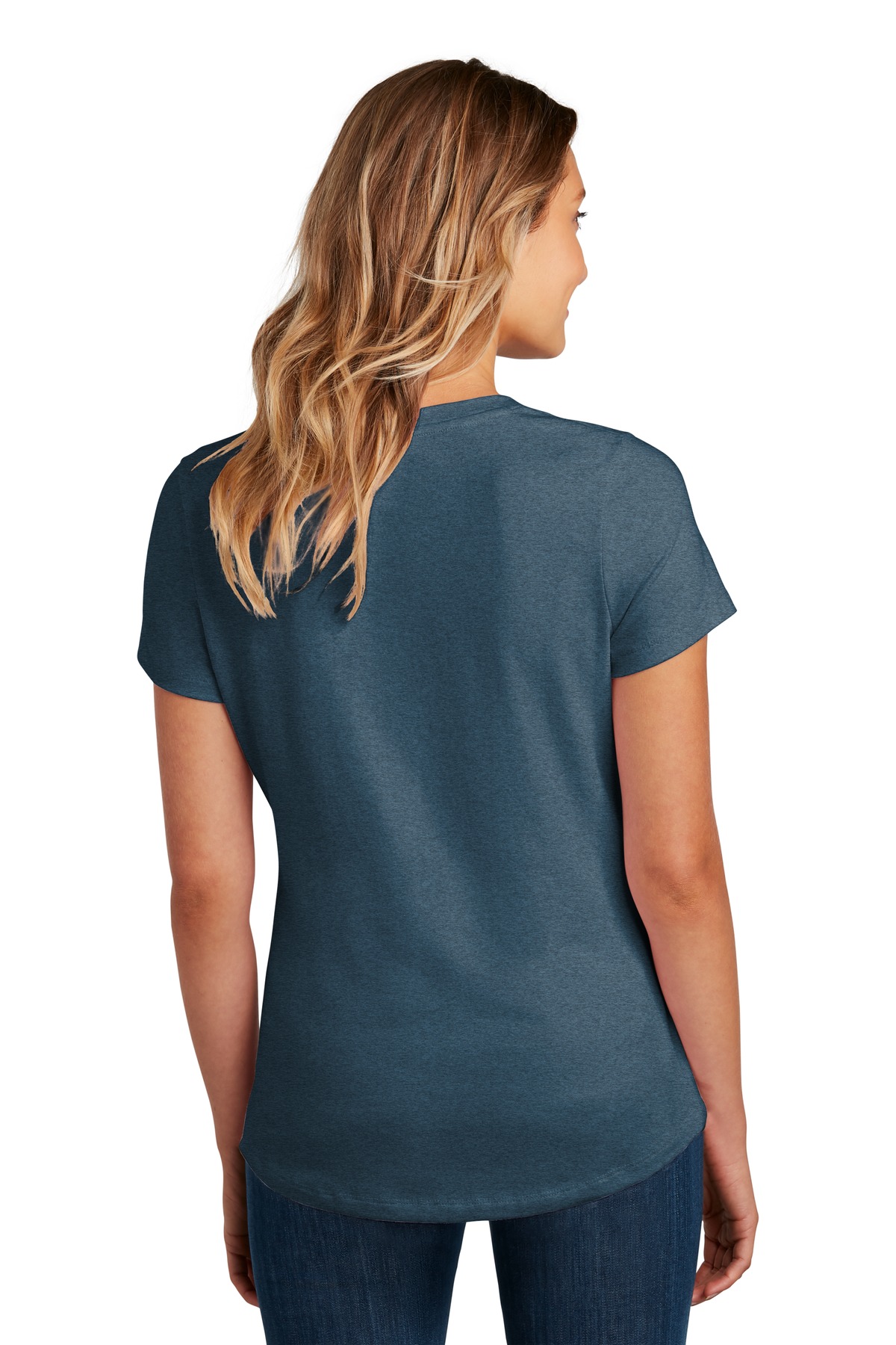 District Women's Flex Scoop Neck Tee DT7501 6