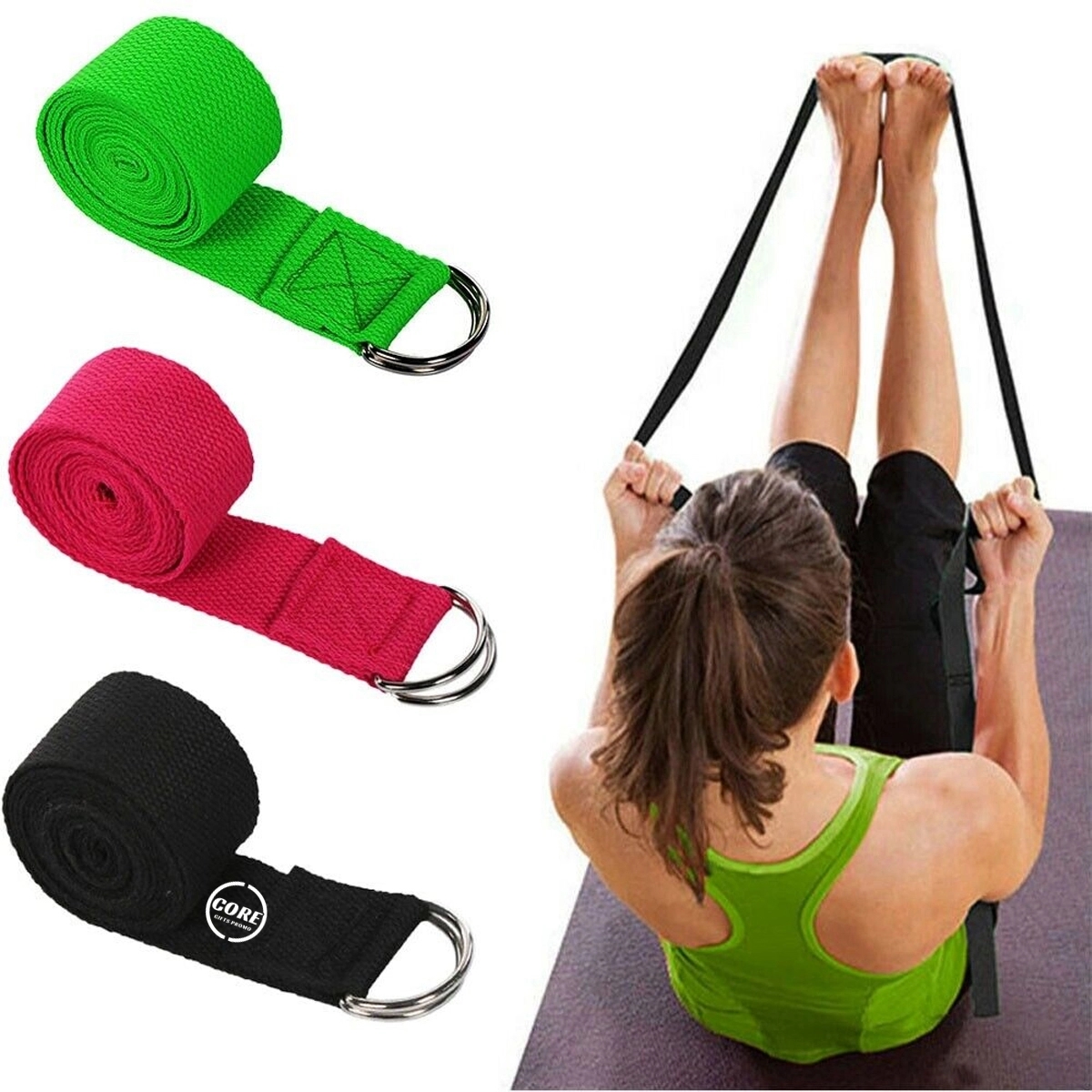 Yoga Strap Premium Athletic Stretch Band 1