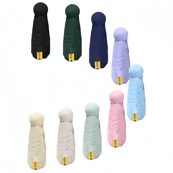 Compact Sun & Rain Umbrella - Small Capsule Design 3