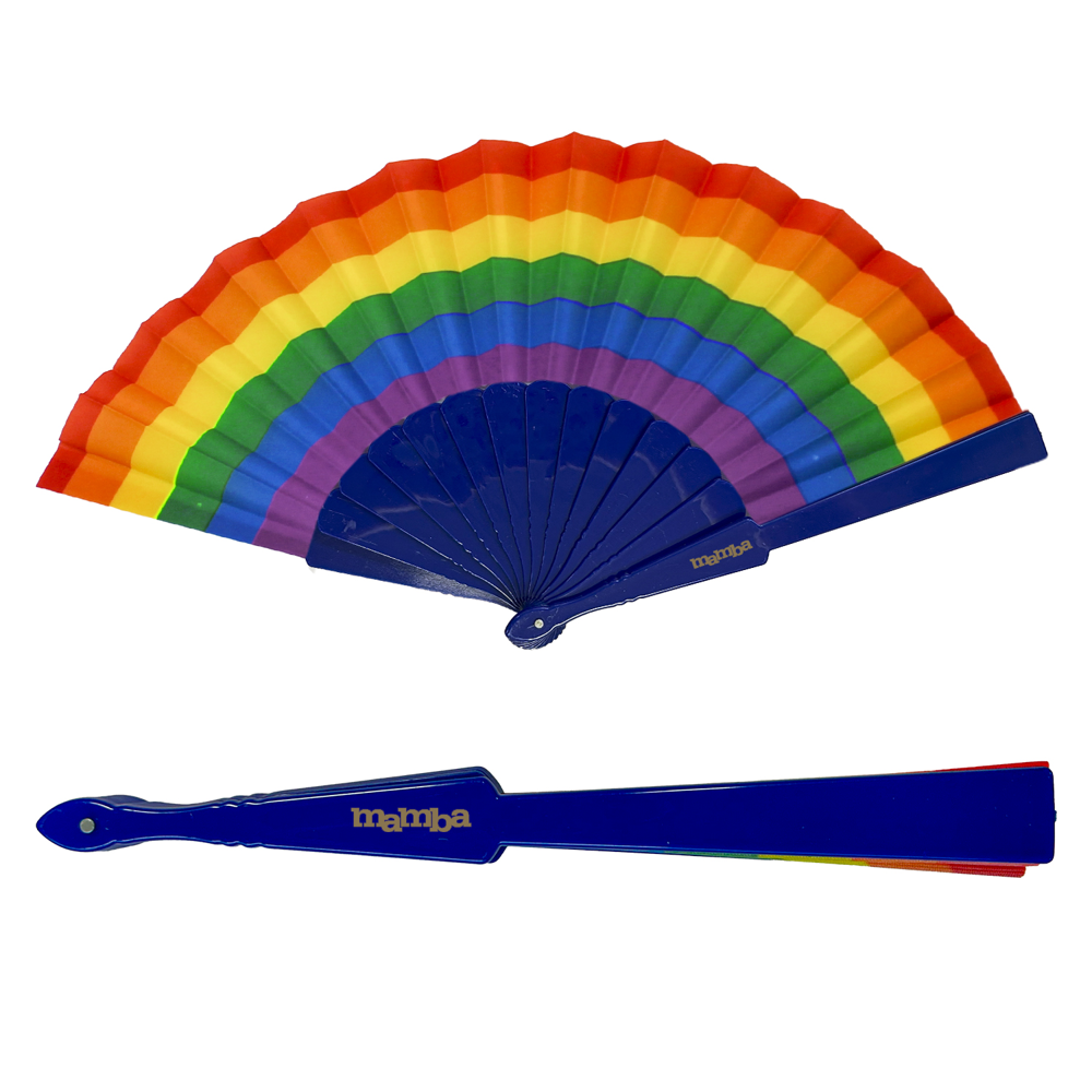Rainbow Accordion Fan 6