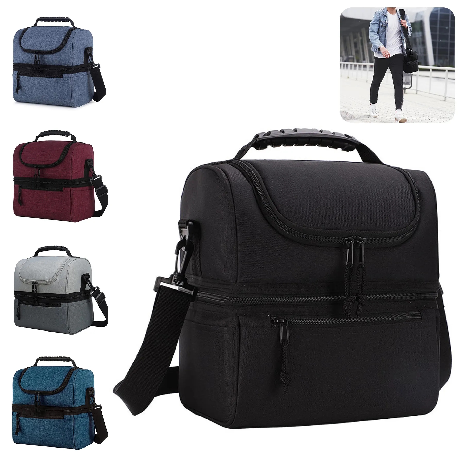 Insulated Lunch Bag box 7