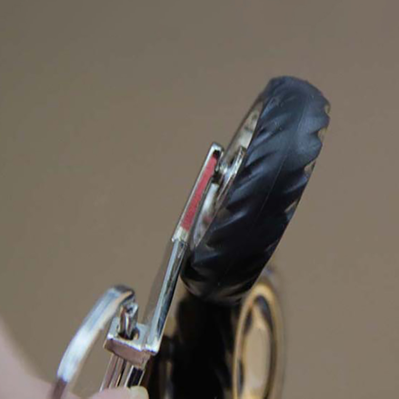 Wheel Shape Metal Key Chain 7